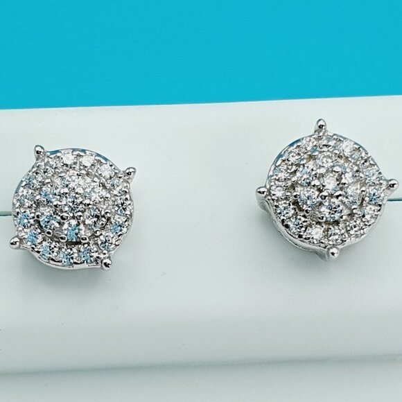 "925 Sterling Silver CZ Beautiful Earrings for Women, 1USPAR4177 - Picture 6 of 11